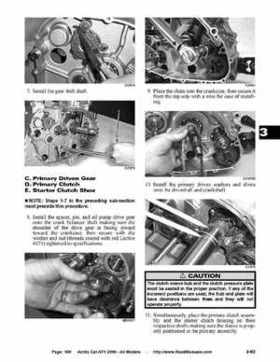 2006 Arctic Cat ATVs factory service and repair manual, Page 106