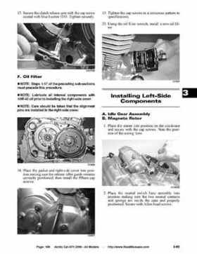 2006 Arctic Cat ATVs factory service and repair manual, Page 108