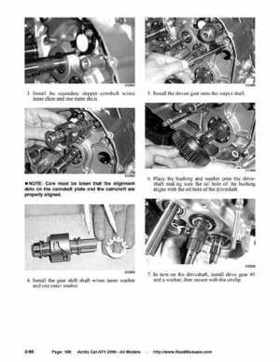 2006 Arctic Cat ATVs factory service and repair manual, Page 109
