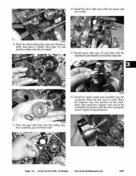 2006 Arctic Cat ATVs factory service and repair manual, Page 110