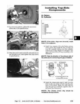 2006 Arctic Cat ATVs factory service and repair manual, Page 112