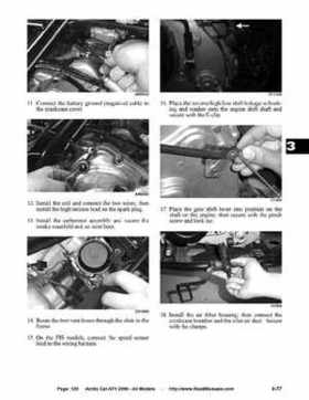 2006 Arctic Cat ATVs factory service and repair manual, Page 120