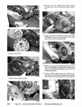 2006 Arctic Cat ATVs factory service and repair manual, Page 133