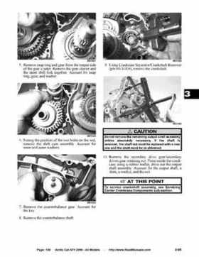 2006 Arctic Cat ATVs factory service and repair manual, Page 138