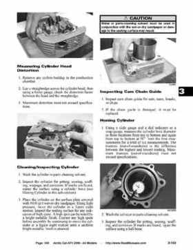 2006 Arctic Cat ATVs factory service and repair manual, Page 146