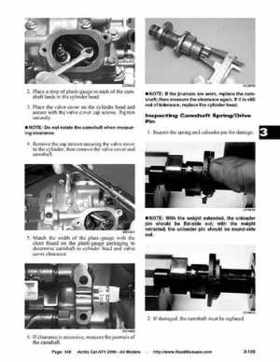 2006 Arctic Cat ATVs factory service and repair manual, Page 148