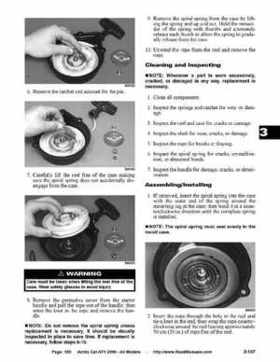 2006 Arctic Cat ATVs factory service and repair manual, Page 150
