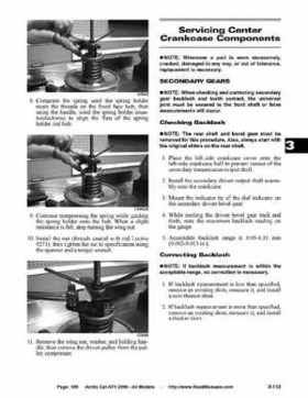 2006 Arctic Cat ATVs factory service and repair manual, Page 156