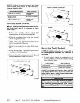2006 Arctic Cat ATVs factory service and repair manual, Page 157