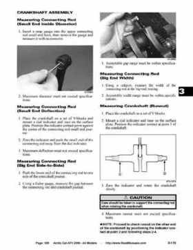 2006 Arctic Cat ATVs factory service and repair manual, Page 158