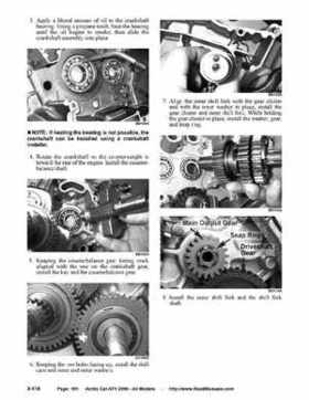 2006 Arctic Cat ATVs factory service and repair manual, Page 161