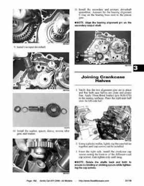 2006 Arctic Cat ATVs factory service and repair manual, Page 162