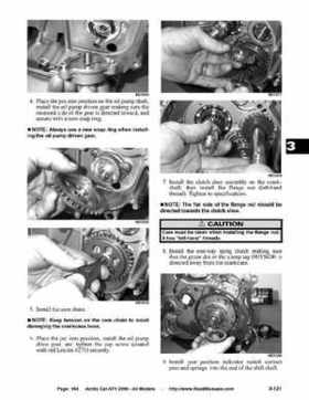 2006 Arctic Cat ATVs factory service and repair manual, Page 164