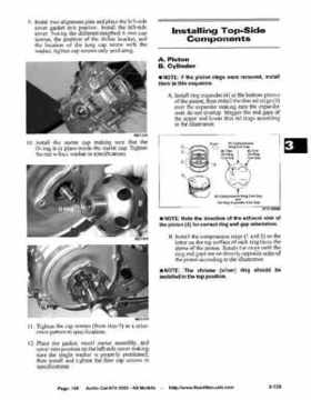 2006 Arctic Cat ATVs factory service and repair manual, Page 168