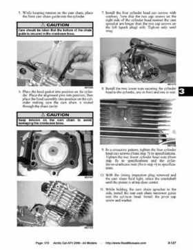 2006 Arctic Cat ATVs factory service and repair manual, Page 170