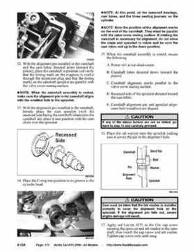 2006 Arctic Cat ATVs factory service and repair manual, Page 171