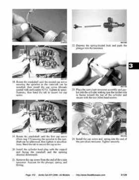 2006 Arctic Cat ATVs factory service and repair manual, Page 172