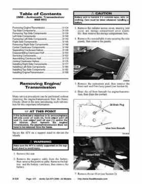 2006 Arctic Cat ATVs factory service and repair manual, Page 177