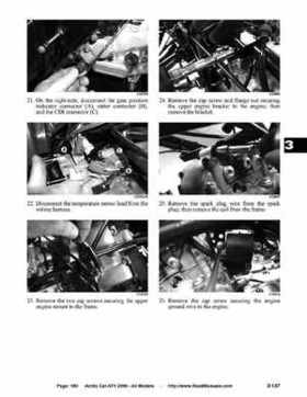 2006 Arctic Cat ATVs factory service and repair manual, Page 180