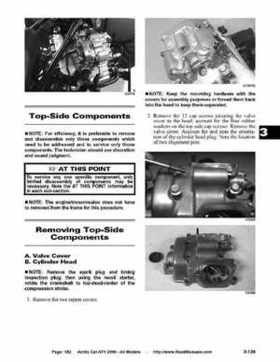 2006 Arctic Cat ATVs factory service and repair manual, Page 182
