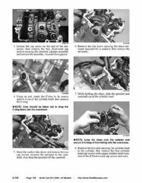 2006 Arctic Cat ATVs factory service and repair manual, Page 183