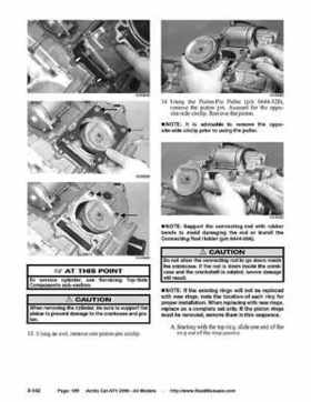 2006 Arctic Cat ATVs factory service and repair manual, Page 185