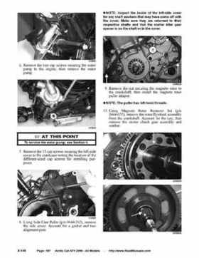 2006 Arctic Cat ATVs factory service and repair manual, Page 187