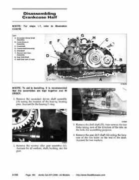 2006 Arctic Cat ATVs factory service and repair manual, Page 193