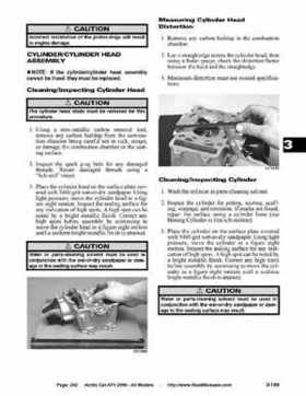 2006 Arctic Cat ATVs factory service and repair manual, Page 202