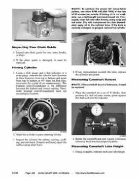 2006 Arctic Cat ATVs factory service and repair manual, Page 203