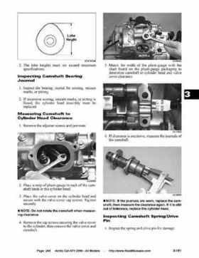 2006 Arctic Cat ATVs factory service and repair manual, Page 204