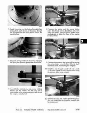 2006 Arctic Cat ATVs factory service and repair manual, Page 212