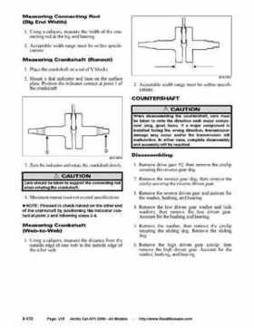 2006 Arctic Cat ATVs factory service and repair manual, Page 215