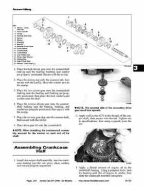 2006 Arctic Cat ATVs factory service and repair manual, Page 216