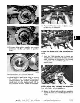 2006 Arctic Cat ATVs factory service and repair manual, Page 222