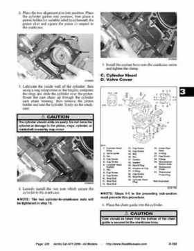 2006 Arctic Cat ATVs factory service and repair manual, Page 226