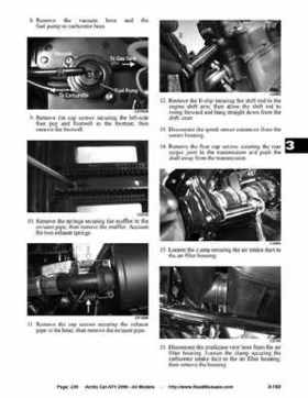2006 Arctic Cat ATVs factory service and repair manual, Page 236