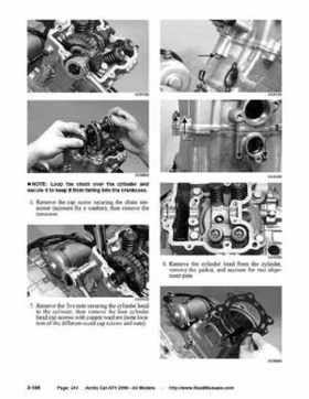 2006 Arctic Cat ATVs factory service and repair manual, Page 241