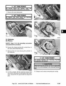 2006 Arctic Cat ATVs factory service and repair manual, Page 242