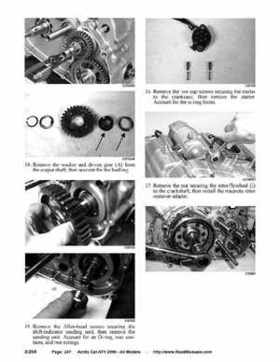 2006 Arctic Cat ATVs factory service and repair manual, Page 247
