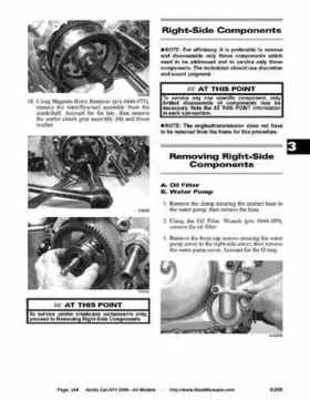 2006 Arctic Cat ATVs factory service and repair manual, Page 248
