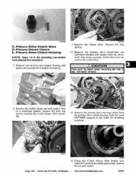 2006 Arctic Cat ATVs factory service and repair manual, Page 250