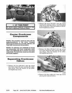 2006 Arctic Cat ATVs factory service and repair manual, Page 253