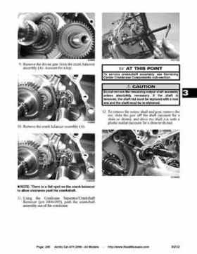 2006 Arctic Cat ATVs factory service and repair manual, Page 256