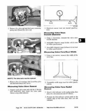 2006 Arctic Cat ATVs factory service and repair manual, Page 258
