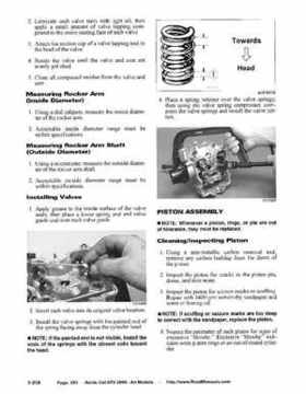 2006 Arctic Cat ATVs factory service and repair manual, Page 261