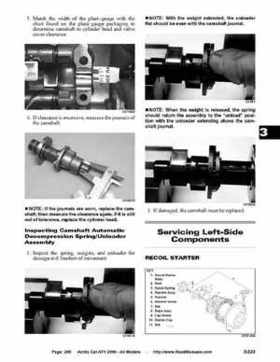 2006 Arctic Cat ATVs factory service and repair manual, Page 266