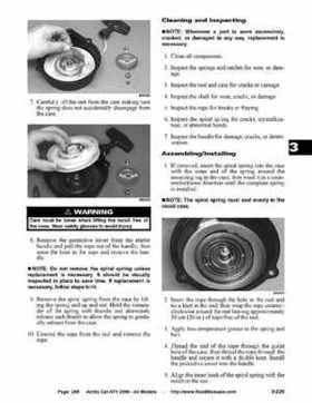 2006 Arctic Cat ATVs factory service and repair manual, Page 268