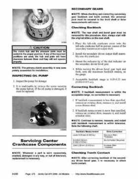 2006 Arctic Cat ATVs factory service and repair manual, Page 273