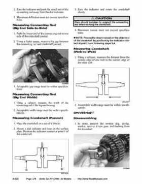 2006 Arctic Cat ATVs factory service and repair manual, Page 275